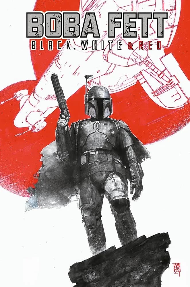 Star Wars: Boba Fett - Black, White & Red - Panini Comics - Italiano