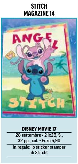 Stitch - Il Magazine 14 - Disney Movie 17 - Panini Comics - Italiano
