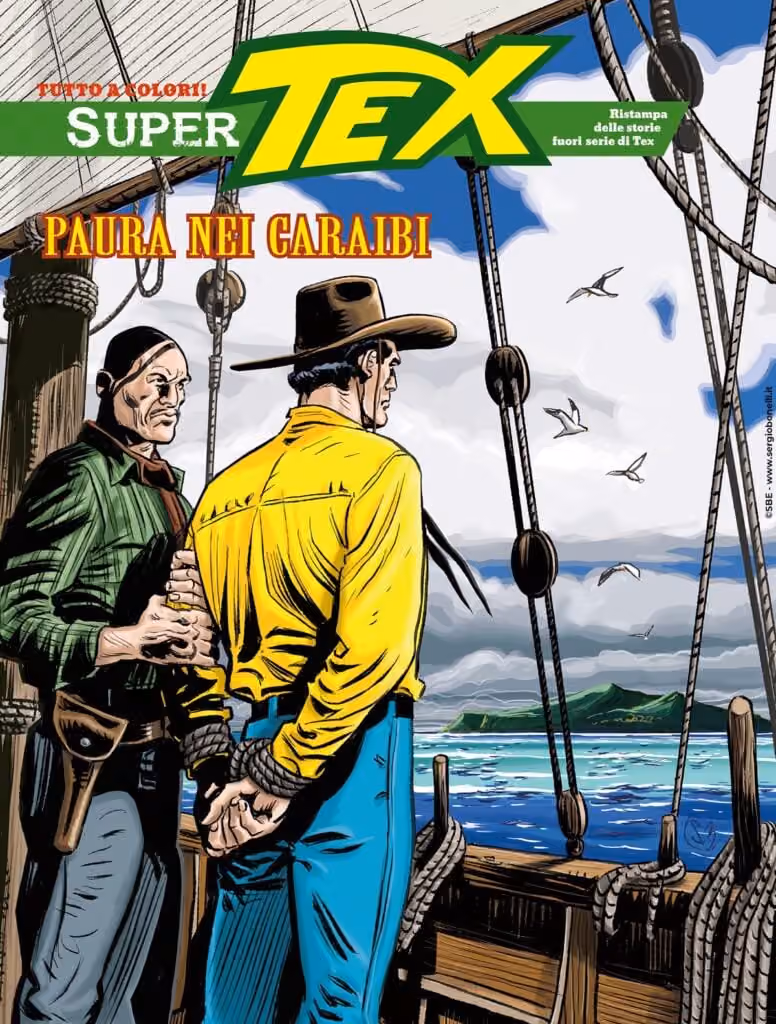 Super Tex 59 - Paura nei Caraibi - Sergio Bonelli Editore - Italiano