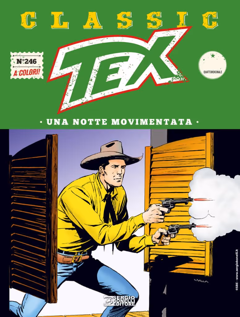 Tex Classic 246 - Una Notte Movimentata - Sergio Bonelli Editore - Italiano