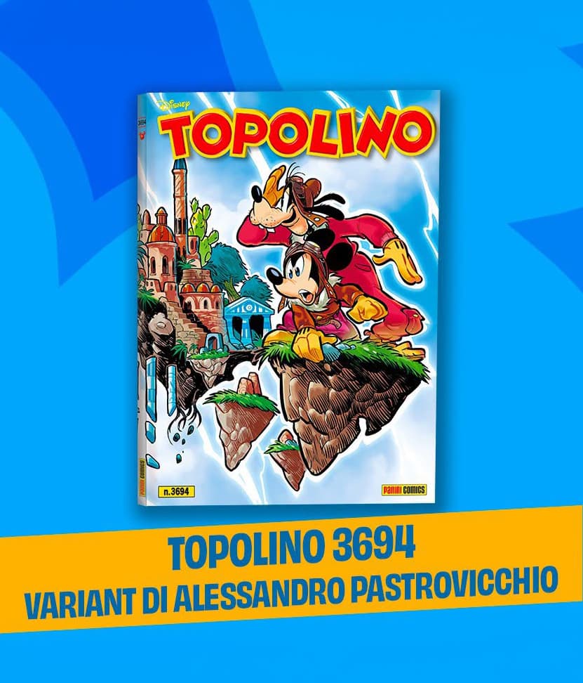 Topolino 3694 - Variant Palermo Comics 2026 - Panini Comics - Italiano