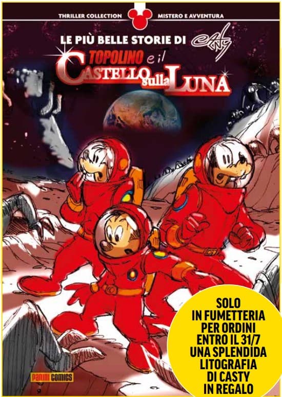 Topolino e il Castello sulla Luna - Thriller Collection 13 - Panini Comics - Italiano