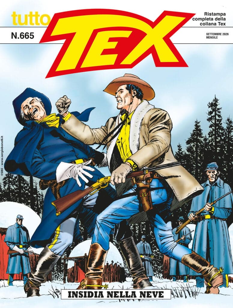 Tutto Tex 665 - Insidia nella Neve - Sergio Bonelli Editore - Italiano