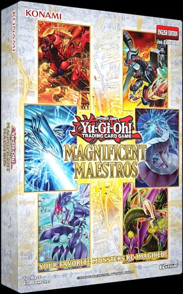 Yu-Gi-Oh! - Magnificent Maestros - Box 3 Buste - 1a Edizione - Inglese - Inglese