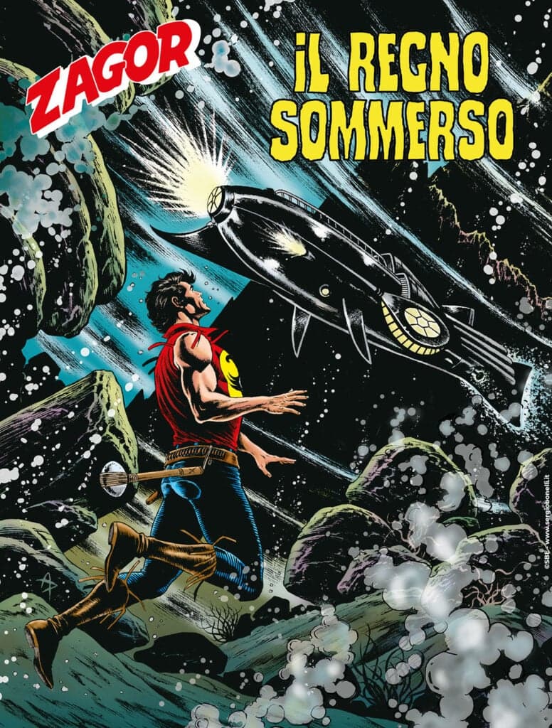 Zagor 733 - Il Regno Sommerso - Zenith Gigante 784 - Sergio Bonelli Editore - Italiano