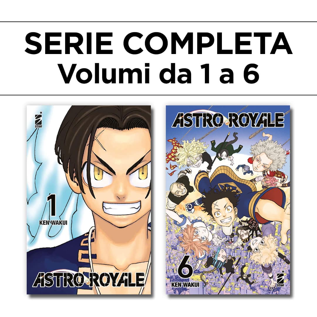 Astro Royale 1/6 - Serie Completa - Edizioni Star Comics - Italiano