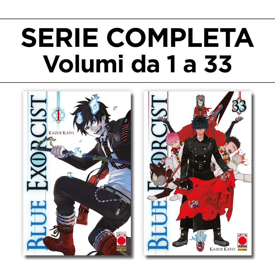 Blue Exorcist 1/33 - Ristampa - Serie Completa - Panini Comics - Italiano
