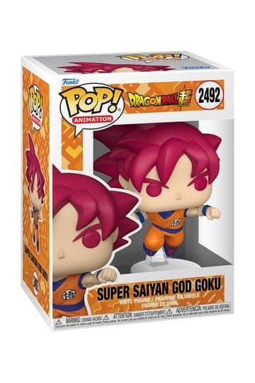 Dragon Ball Super Funko POP! Animation Vinyl Figure Goku (Red) 9 cm #2492 - Funko POP!