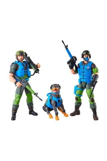 G.I. Joe Classified Series Action Figure 3-Pack #220 Mad Marauders: Footloose & Mutt & Junkyard 15 cm