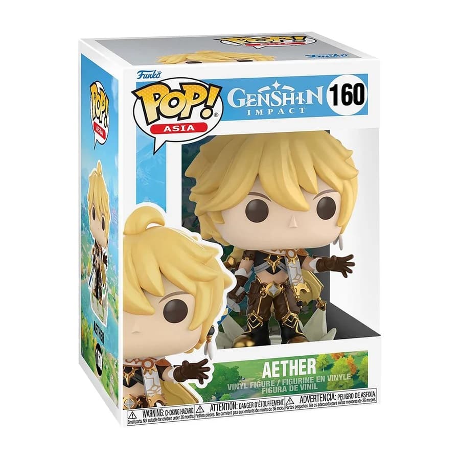 Genshin Impact POP! Vinyl Figure Aether Exclusive Edition 9 cm #160 - Funko POP!