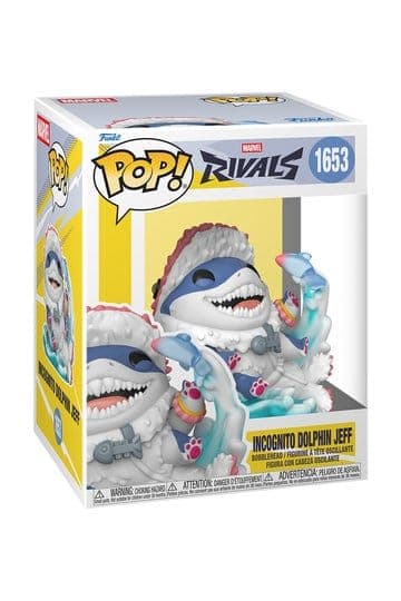 Marvel Rivals Funko POP! Games Vinyl Figure Jeff (Incognito Dolphin) 9 cm #1653 - Funko POP!