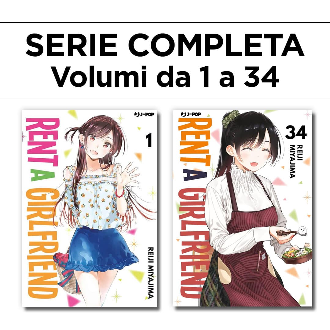 Rent a Girlfriend 1/34 - Serie Completa - Jpop - Italiano
