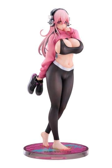Super Sonico PVC Figure 1/6 Exercise Ver. 27 cm