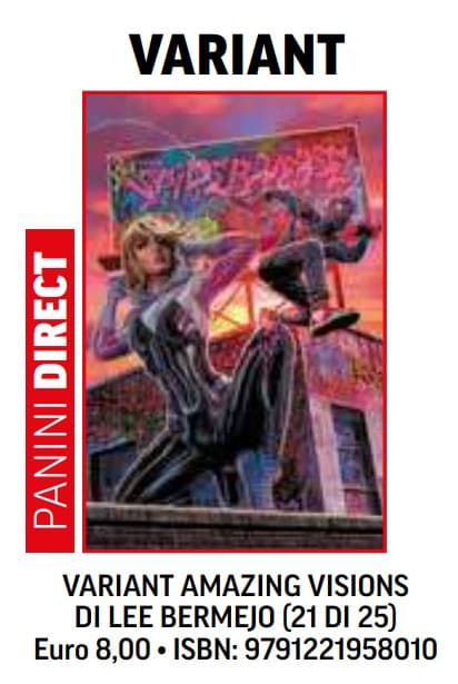 Amazing Spider-Man 21 - Variant Amazing Visions Lee Bermejo - L'Uomo Ragno 901 - Panini Comics - Italiano