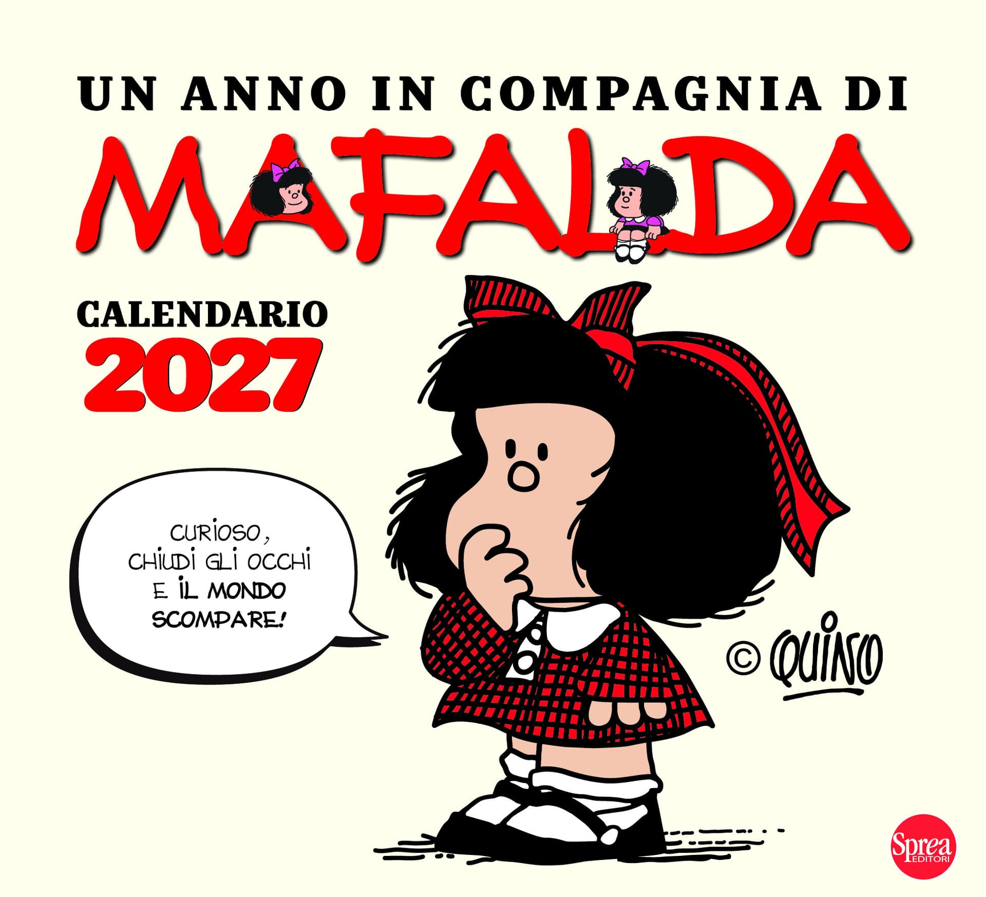 Calendario da Tavolo 2027 - Mafalda - Sprea - Italiano