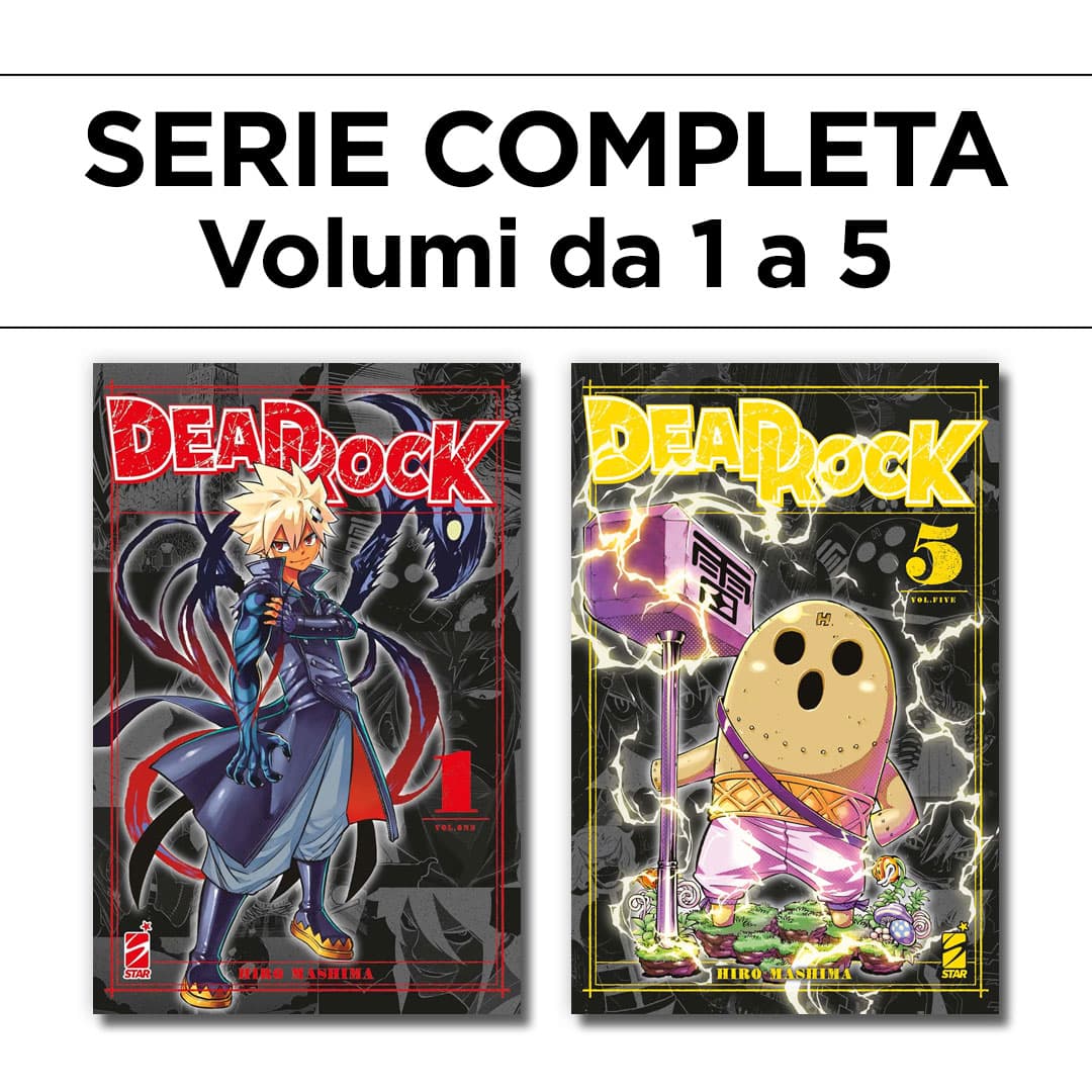 Dead Rock 1/5 - Serie Completa - Edizioni Star Comics - Italiano