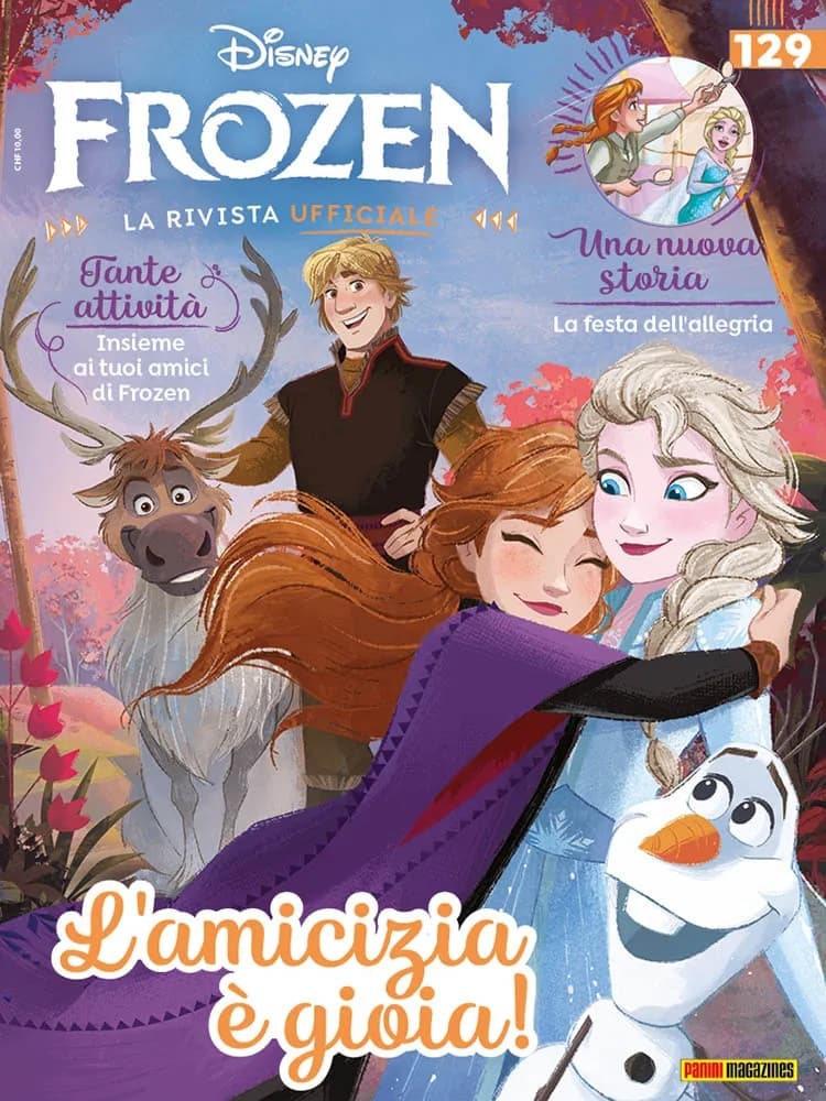 Disney Frozen - La Rivista Ufficiale 129 - Panini Comics - Italiano