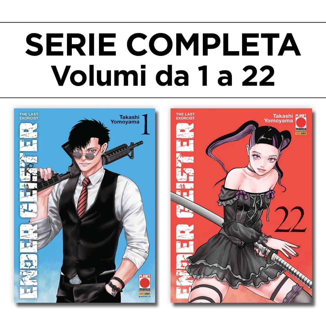 Ender Geister - The Last Exorcist 1/22 - Serie Completa - Panini Comics - Italiano