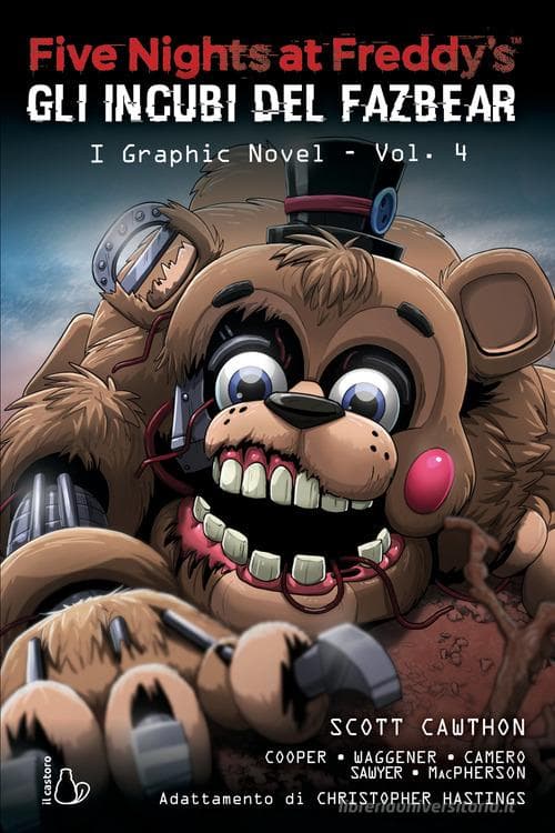 Five Nights at Freddy's - Gli Incubi del Fazbear Vol. 4 - I Graphic Novel - Il Castoro - Italiano