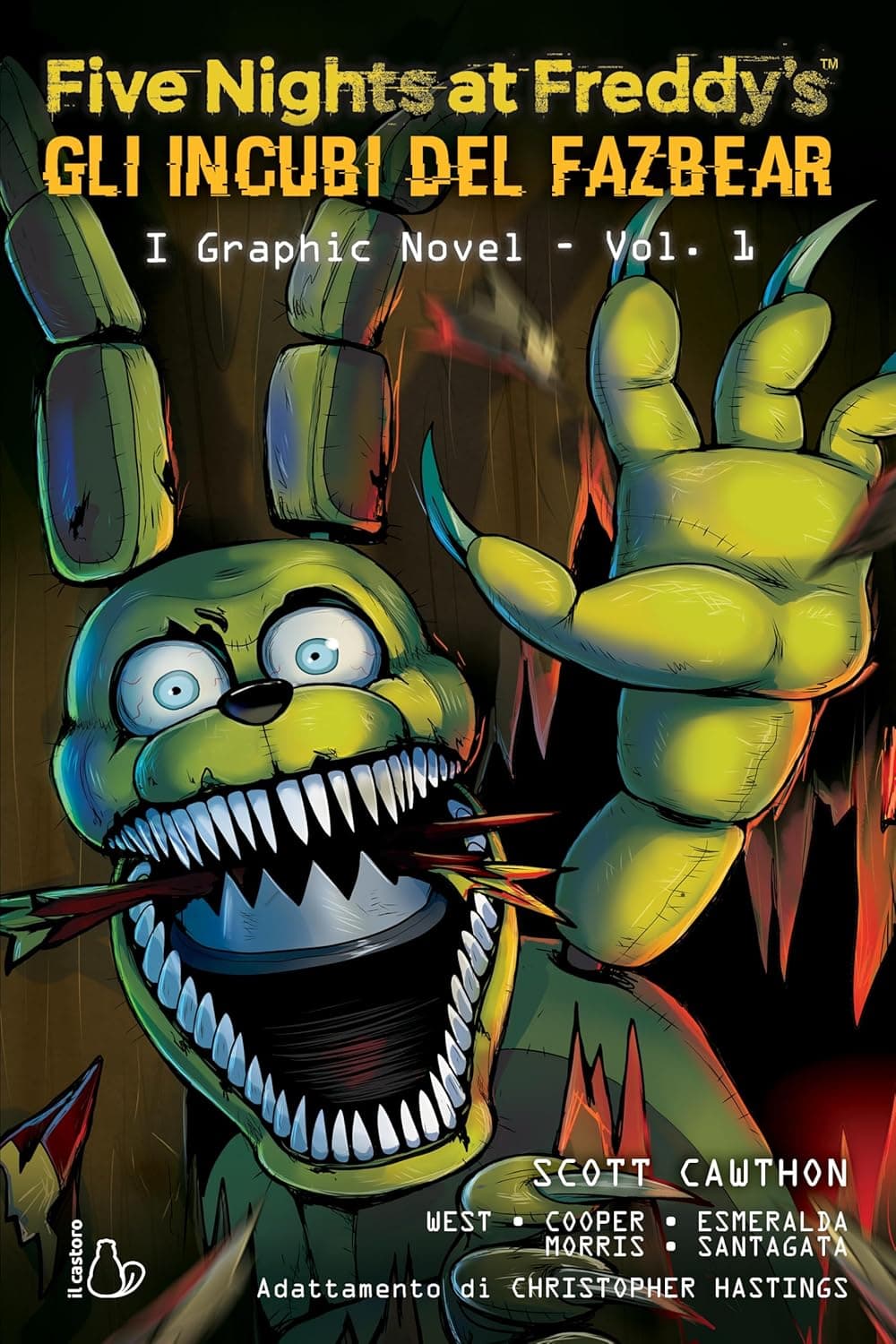 Five Nights at Freddy's - Gli Incubi del Fazbear Vol. 1 - I Graphic Novel - Il Castoro - Italiano