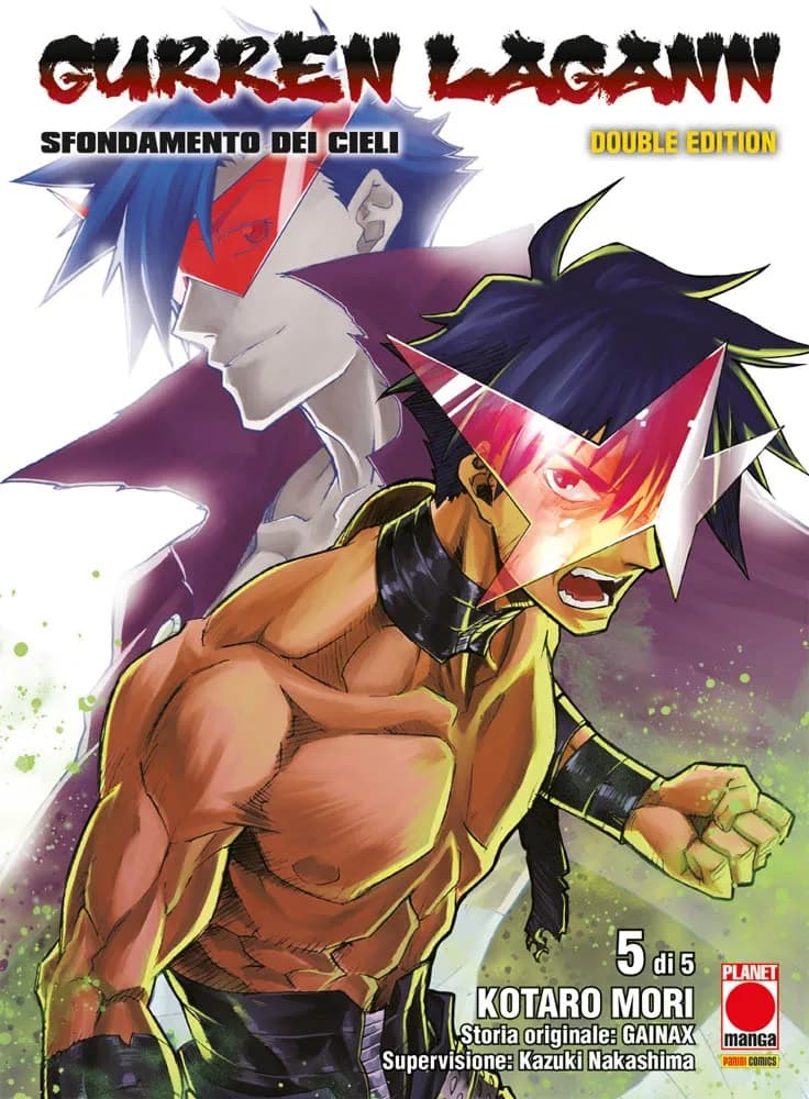 Gurren Lagann - Double Edition 5 - Panini Comics - Italiano