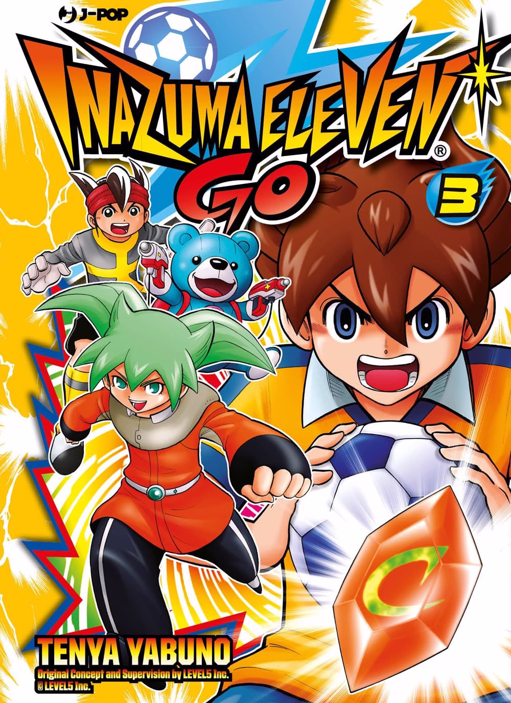Inazuma Eleven Go 3 - Nuova Edizione - Jpop - Italiano