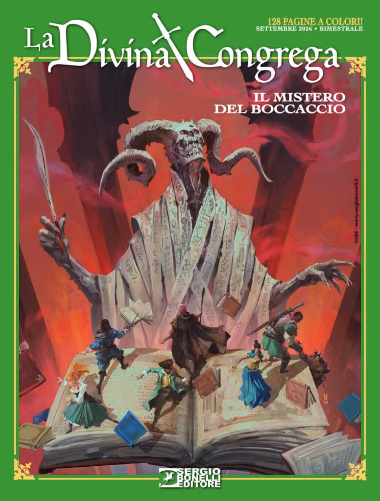 La Divina Congrega 3 - Il Mistero del Boccaccio - Romanzi a Fumetti 54 - Sergio Bonelli Editore - Italiano