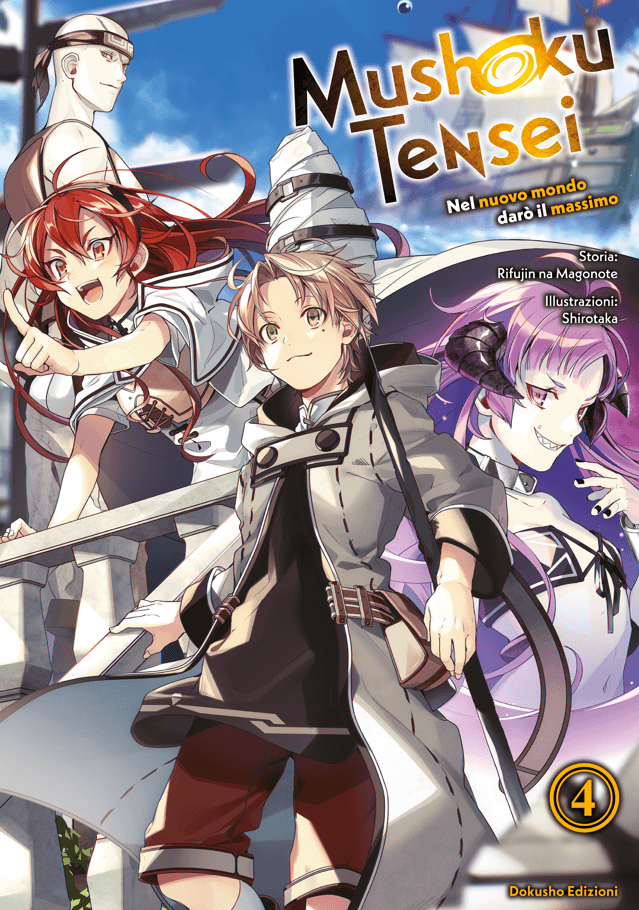 Mushoku Tensei - Nel Nuovo Mondo Darò il Massimo Vol. 4 - Dokusho Edizioni - Italiano