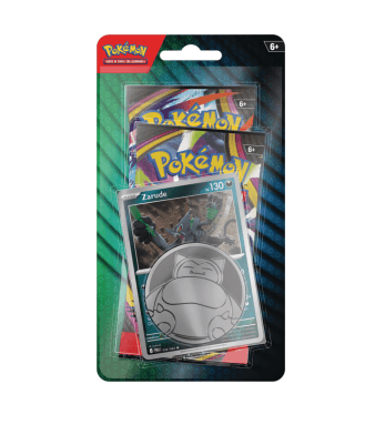 Pokémon - GCC - Blister Zarude con 2 Buste + Carta Promo + Moneta - Italiano