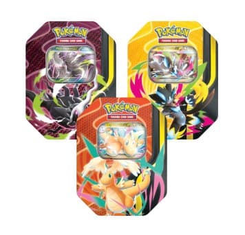 Pokémon - GCC Megaevoluzione: Megaforze - Tin da Collezione - Display 3 pz - Italiano
