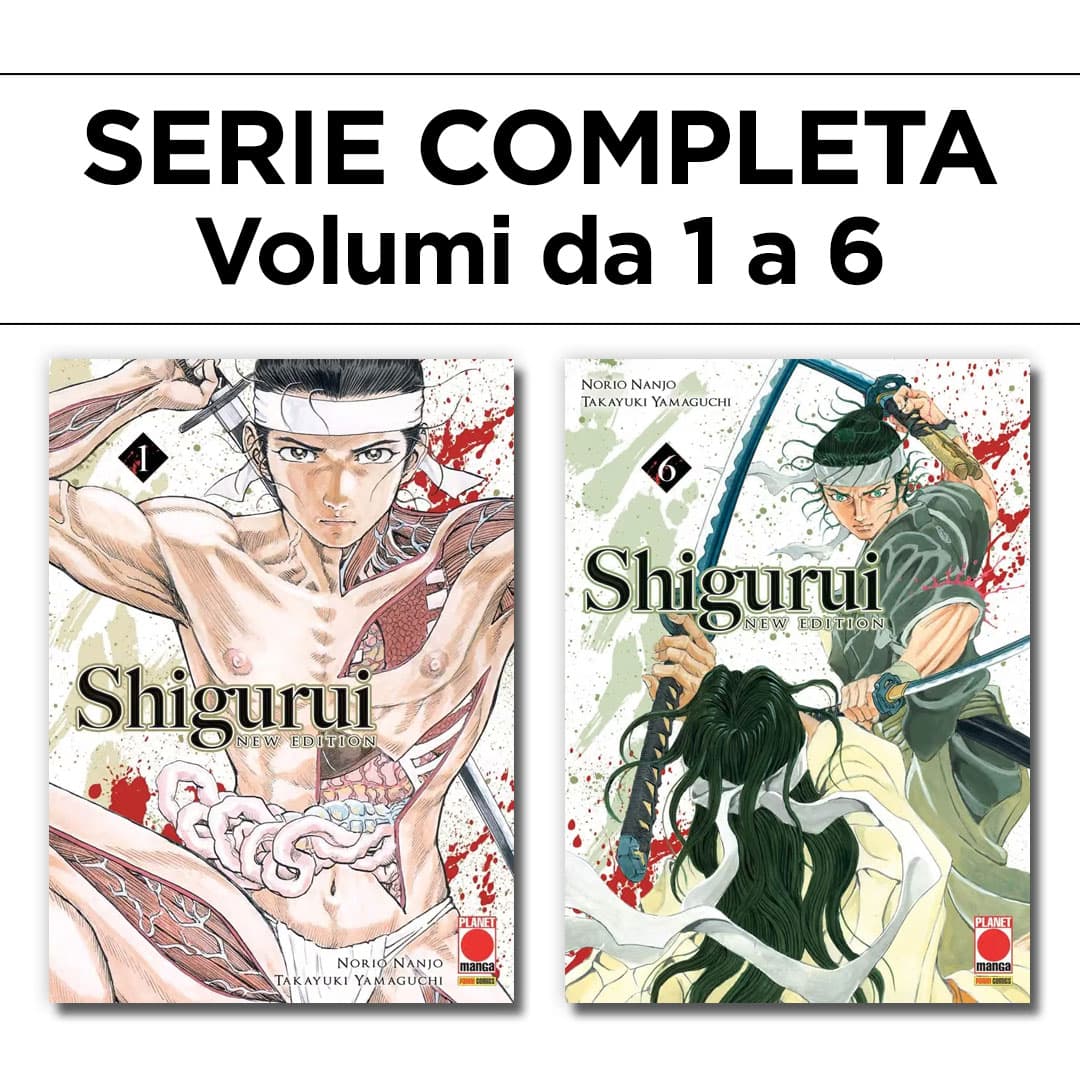 Shigurui - New Edition 1/6 - Serie Completa - Panini Comics - Italiano