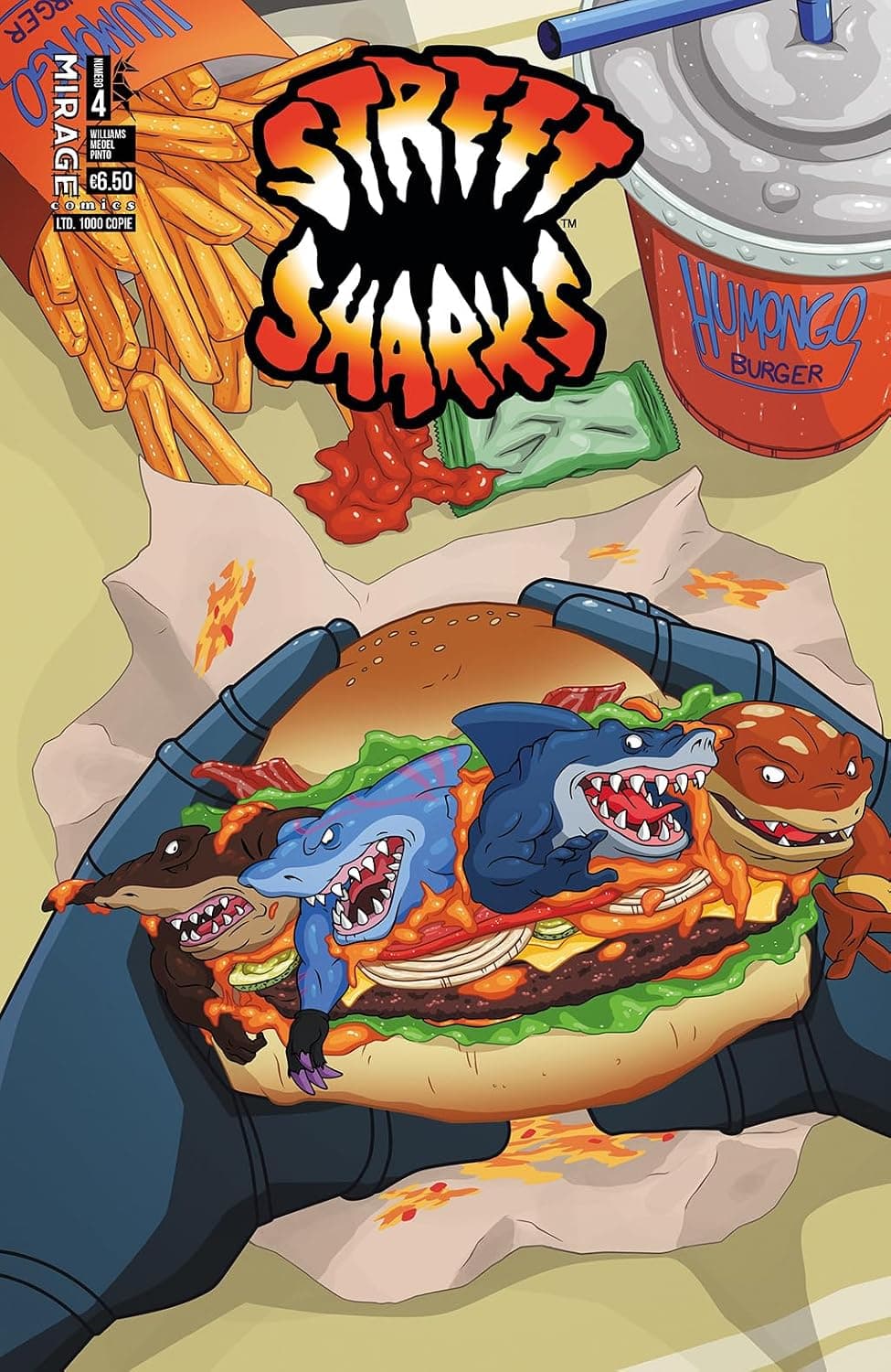Street Sharks Vol. 4 - Spillato - Mirage Comics - Italiano