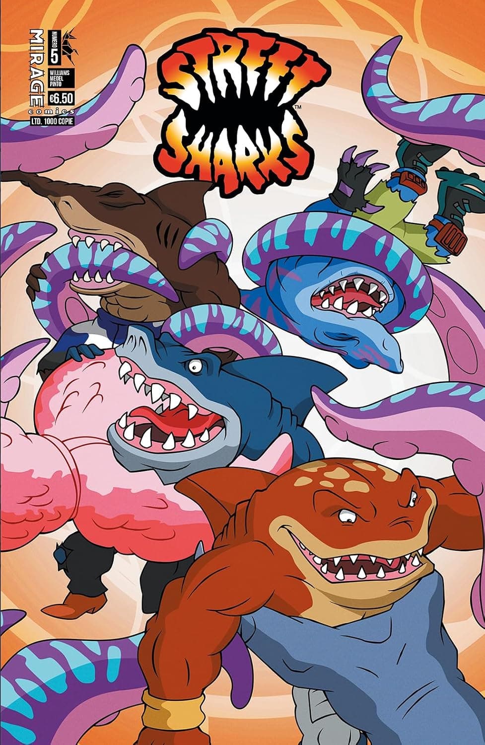 Street Sharks Vol. 5 - Spillato - Mirage Comics - Italiano
