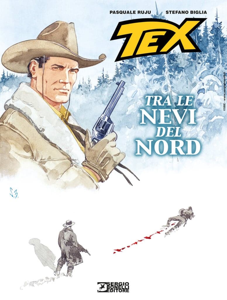 Tex Stella d'Oro 43 - Tra le Nevi del Nord - Tex Romanzi a Fumetti 23 - Sergio Bonelli Editore - Italiano