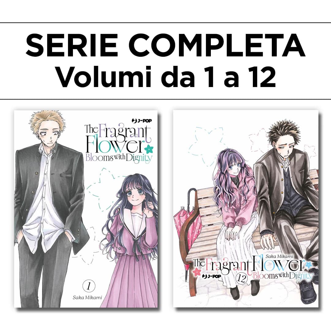 The Fragrant Flower Blooms With Dignity 1/12 - Serie Completa - Jpop - Italiano