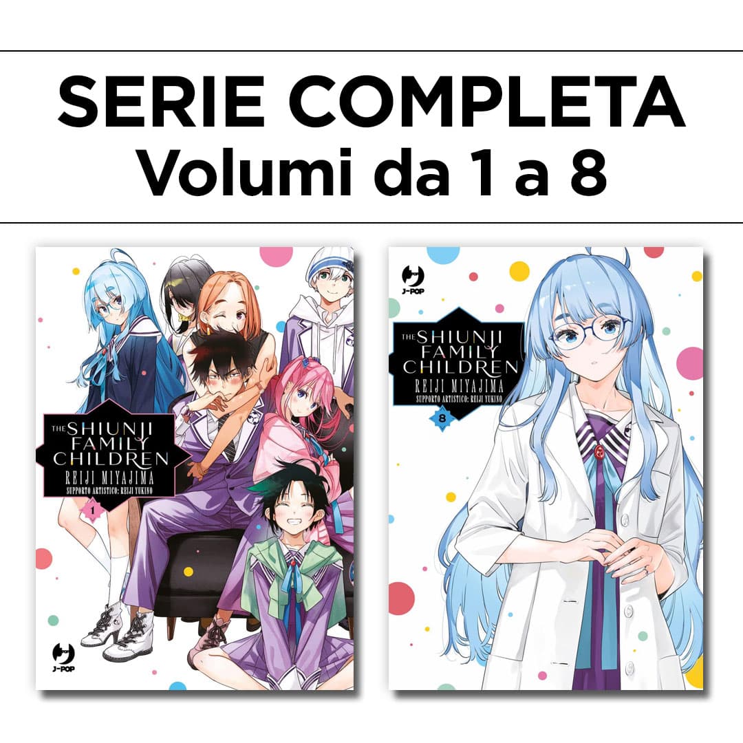 The Shiunji Family Children 1/8 - Serie Completa - Jpop - Italiano