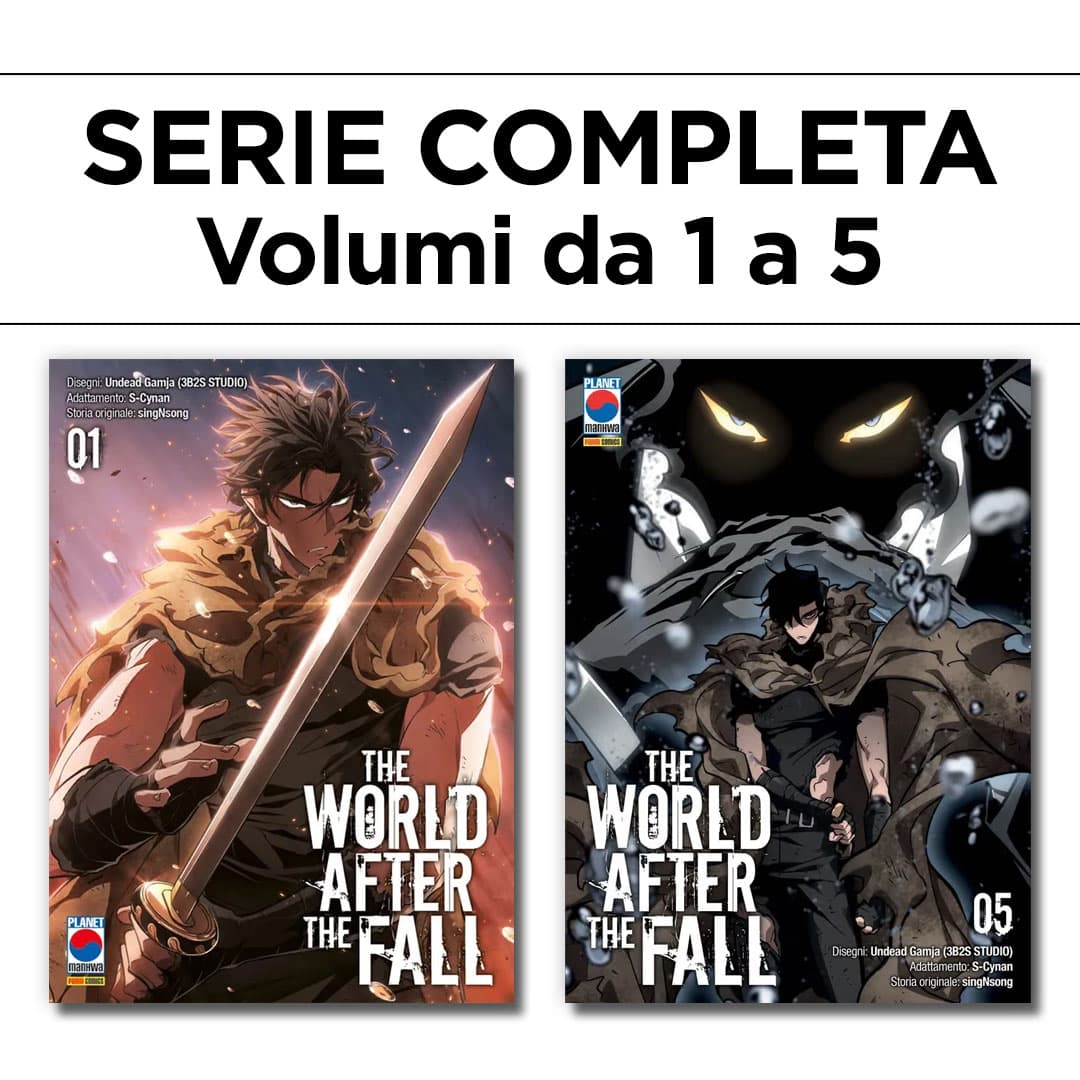 The World After the Fall 1/5 - Serie Completa - Panini Comics - Italiano