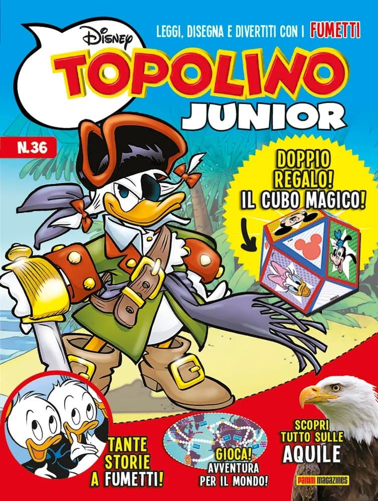 Topolino Junior 36 - Disney Play 50 - Panini Comics - Italiano