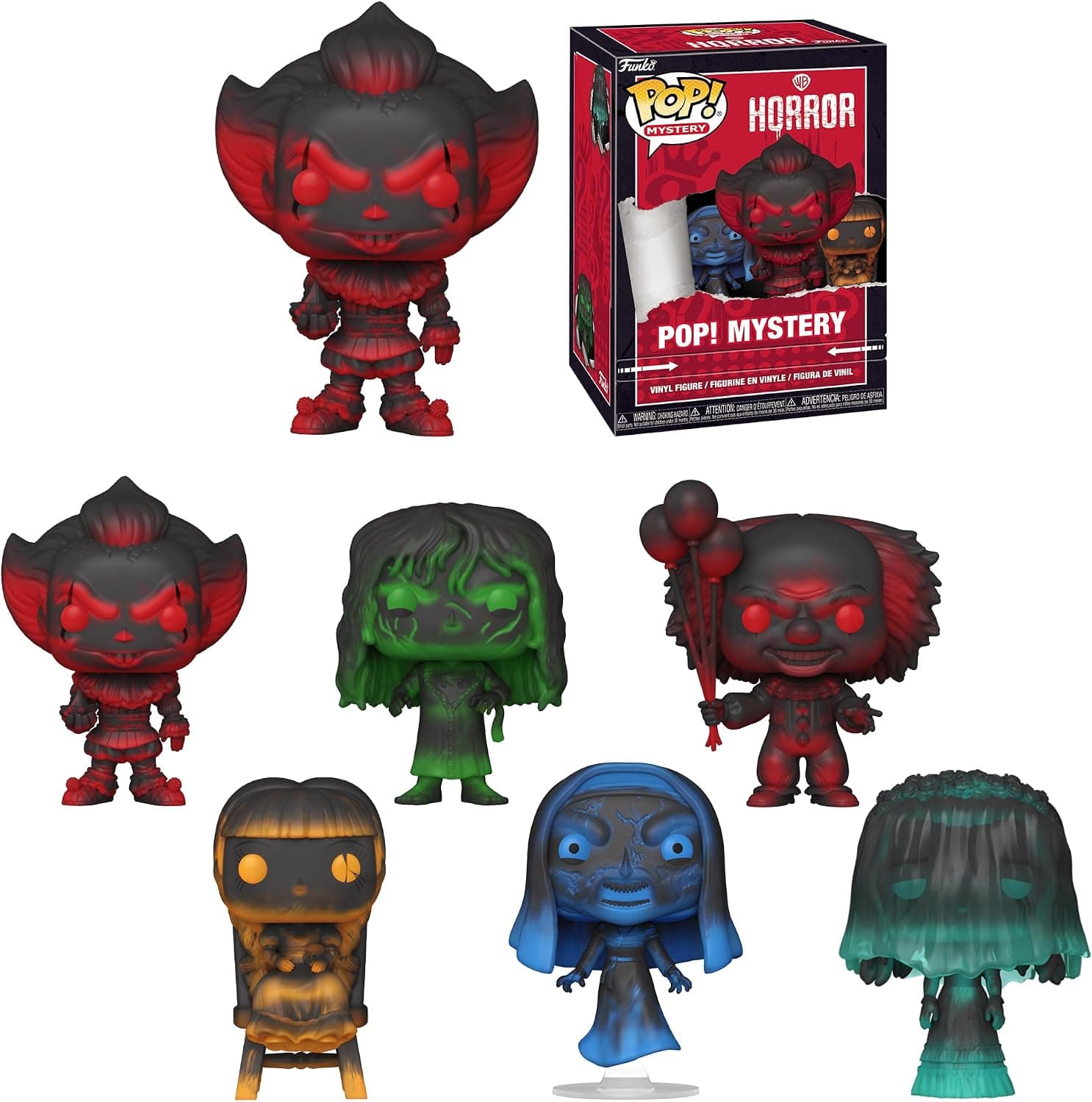 Warner Horror Mystery Pocket Funko POP! Vinyl Keychains 4 cm Blind Box - Pocket POP! Keychain