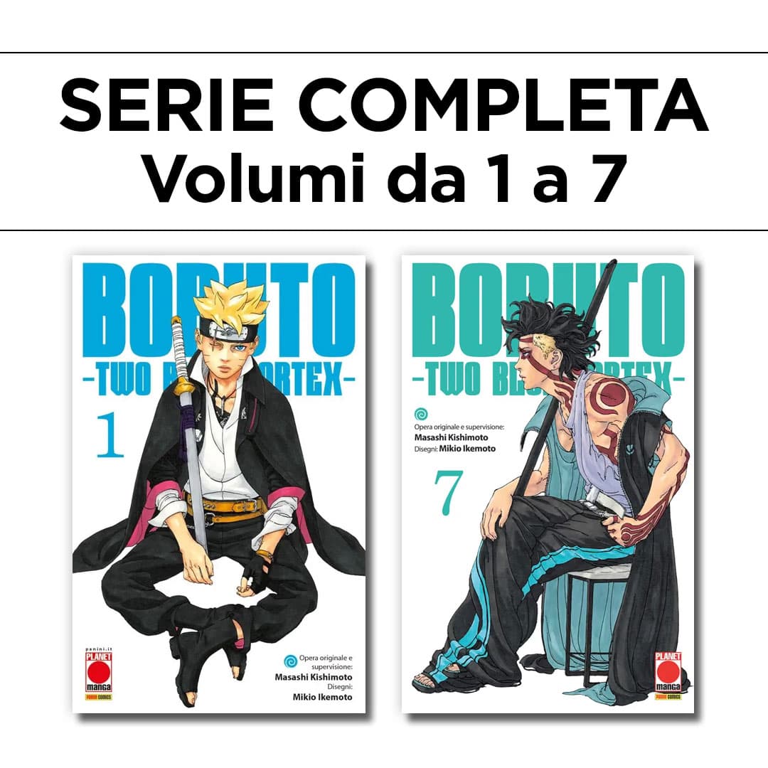 Boruto - Two Blue Vortex 1/7 - Serie Completa - Panini Comics - Italiano