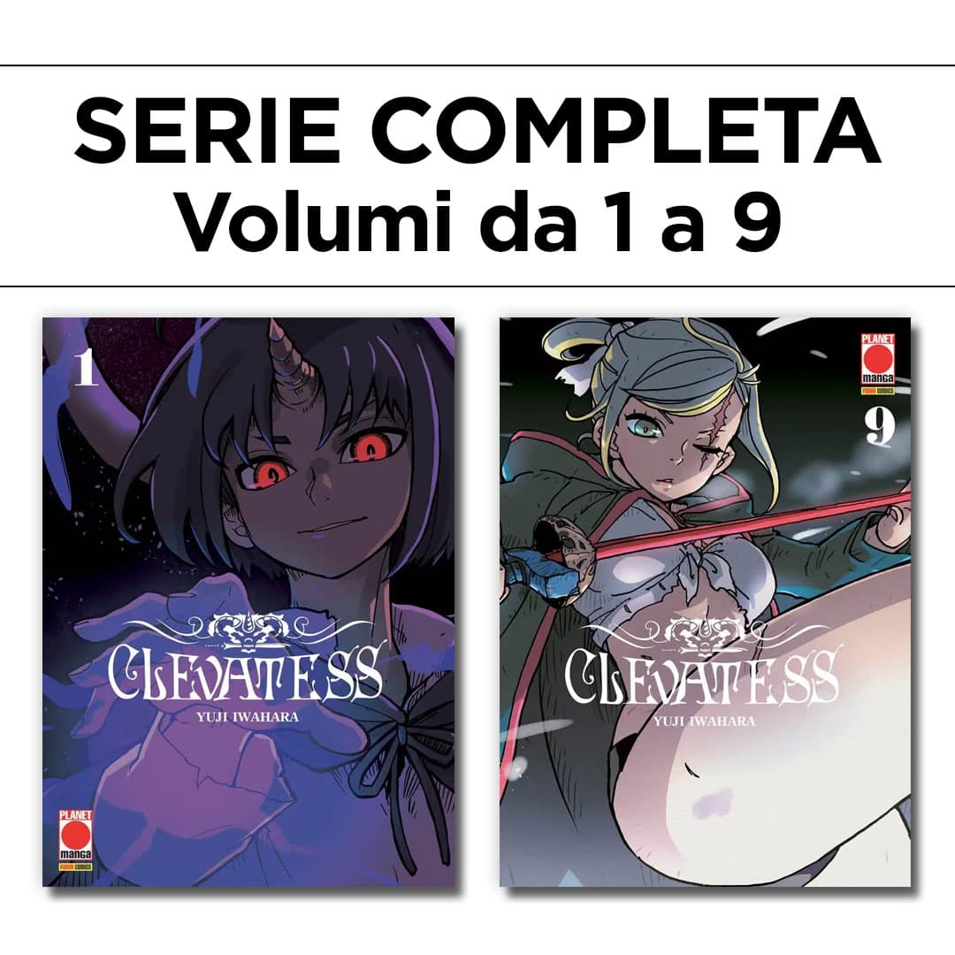 Clevatess 1/9 - Serie Completa - Panini Comics - Italiano