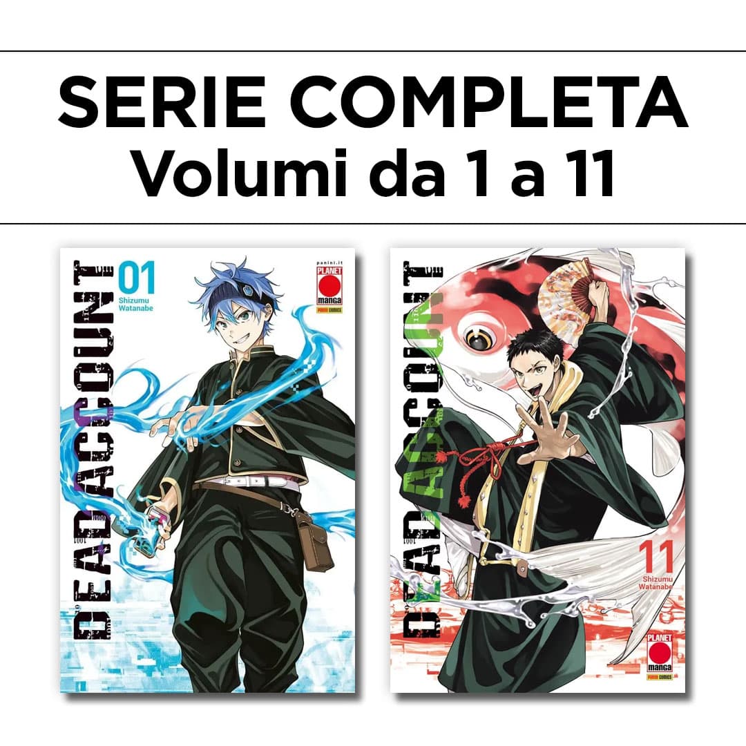 Dead Account 1/11 - Serie Completa - Panini Comics - Italiano