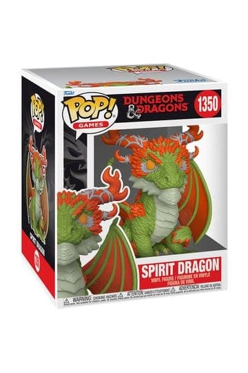 Dungeons & Dragons Super Sized Funko POP! Animation Vinyl Figure Spirit Dragon 15 cm #1350 - Funko POP!