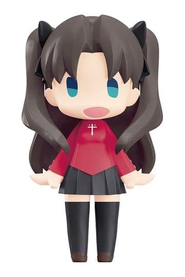 Fate/stay night HELLO! GOOD SMILE Action Figure Rin Tohsaka 10 cm