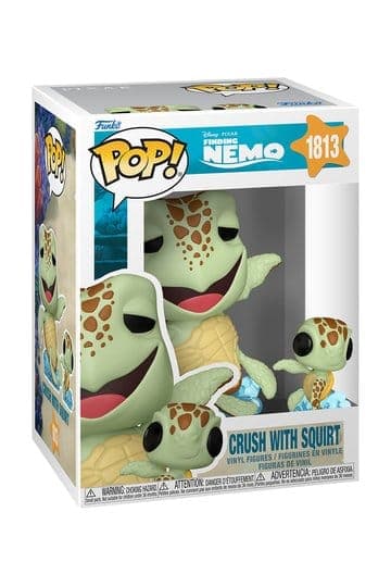 Finding Nemo Funko POP! & Buddy Vinyl Figure Crush w/Squirt 9 cm #1813 - Funko POP!