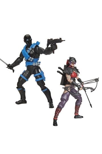 G.I. Joe Classified Series Action Figure 2-Pack Snake Eyes & Kim "Jinx" Arashikage 15 cm