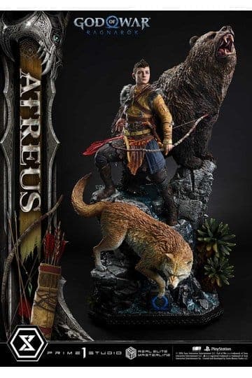 God of War: Ragnarok Real Elite Masterline Statue 1/3 Atreus 96 cm