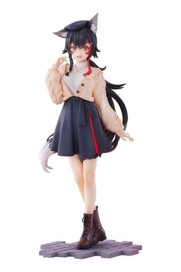 Hololive Production G.S. Collection PVC Figure 1/7 Ookami Mio Date Style - Street Outfit Ver. 24 cm