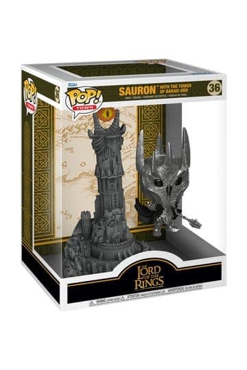 Lord of the Rings Funko POP! Town Vinyl Figures Barad-Dur(GW) 9 cm #36 - Funko POP!