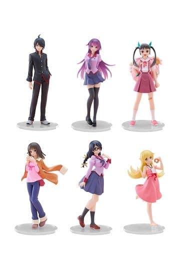 Monogatari Series CHILLfigg Mini Figures Blind Box Assortment (6)